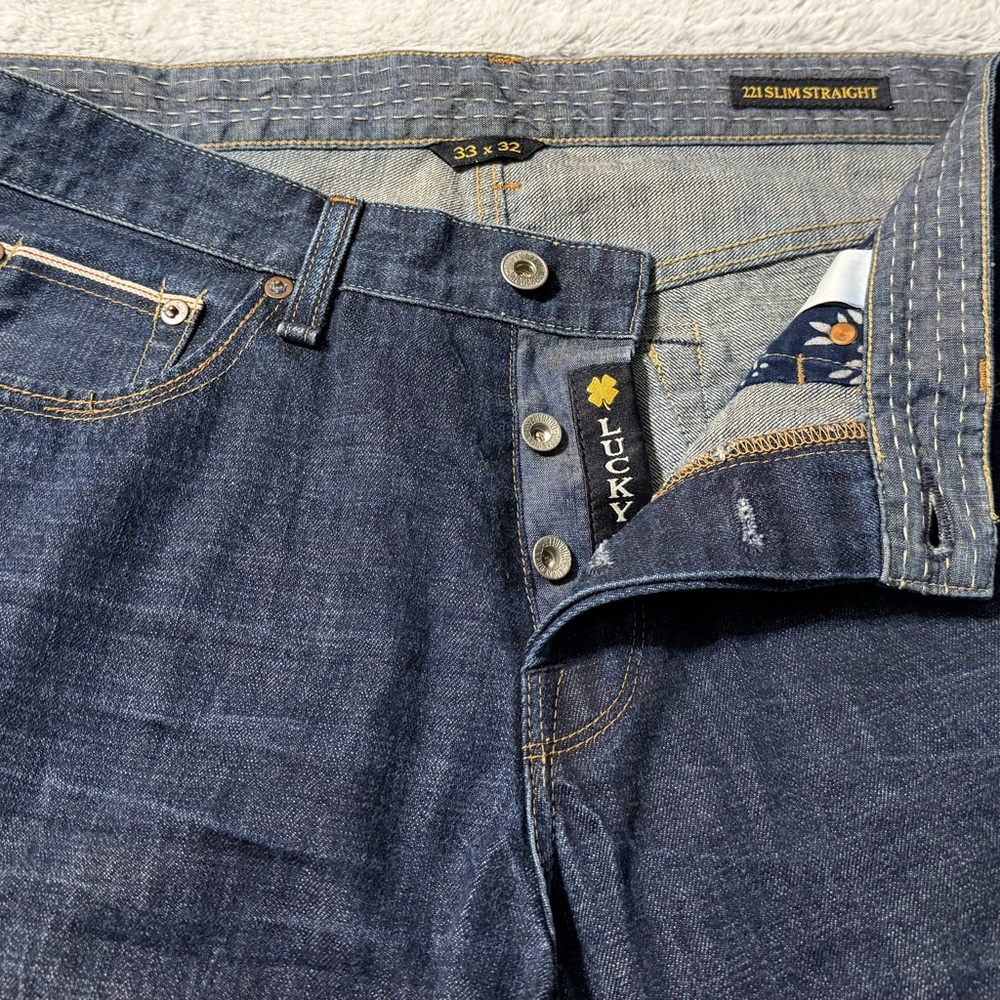 Lucky Brand Button Fly Jeans - Selvedge Edition